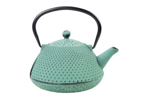 Чайник-заварник з фільтром чавун бірюза 0,78л