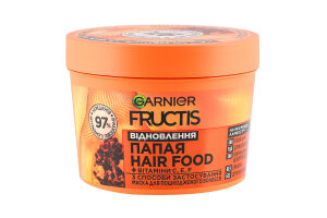 Маска для поврежденных волос Востановление Папайя Hair food Garnier Fructis 400мл