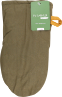 Рукавичка кухонна Клітинка зелена напівпанама Homeline