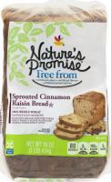 Nature's Promise Bread Sprouted Cinnamon Raisin