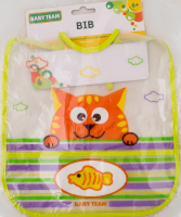 Нагрудник Baby Team вологонепроникний 6+ 6503