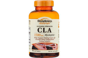 Sundown Naturals Maximum Strength CLA 1500mg Softgels - 90 CT