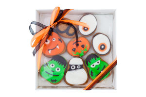 Набір пряників імбирно-медових Хеловін Де Ля Понт к/у 1шт