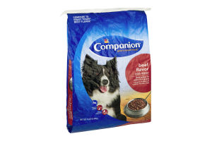 Companion Dog Food Beef Flavor