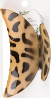 Заколка для волосся Краб Леопард B-48