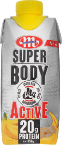 Напиток белк молоч Mlekovita Супер БодиАктив банан