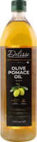 Масло оливковое рафинированное Pomace Delisse п/бут 1л
