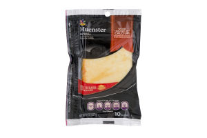 Ahold Cheese Slices Muenster - 10 CT