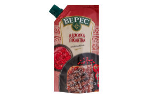 Аджика апетитна нестерилізована Пікантна Верес д/п 130г