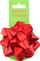 Набор украшений для оформления подарка 10см №20190911KYBOW036-27 Бант+Лента Greenwich Products Co. Limited 2шт в ассорт