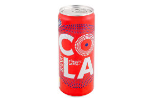 Напиток безалкогольный сильногазированный Smart Cola Живчик ж/б 0.33л