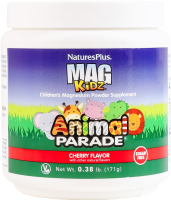 Добавка диетическая для детей со вкусом вишни порошок Animal parade Mag kidz NaturesPlus 171г