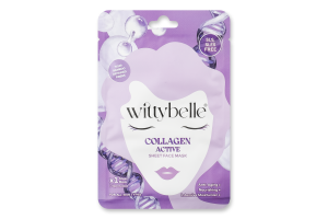 Маска д/обличчя Колаген Актив тканинна 25г Wittybelle