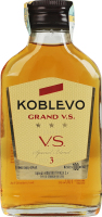 Бренді 100мл 40% 3 зірки Grand VS Koblevo пл