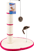 Дряпка-стовпчик д/котів з мишкою 50см Тріксі