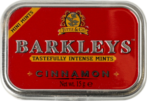 Льодяники Cinnamon mini 15г ж/б Barkleys