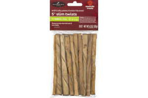 Champion Breed 5" Slim Twists For Small Dogs Rawhide Treats - 20 CT