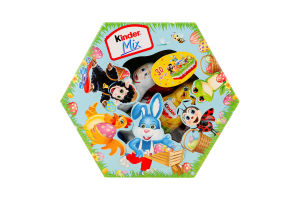 Цукерки Kinder шоколадні мікс в коробці
