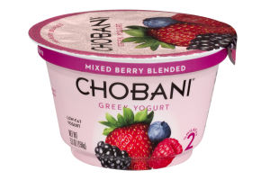 Chobani Greek Yogurt Mixed Berry Blended