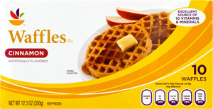 Ahold Waffles Cinnamon - 10 CT