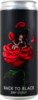 Пиво 0.33л 4.6% темне нефільтроване непастеризоване Back to black Varvar з/б