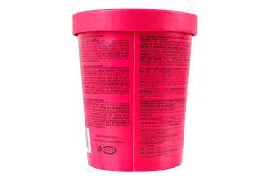 Морозиво зі смаком цукрової вати з кульками типу Bubble tea зі смаком жувальної гумки Rud ст 300г