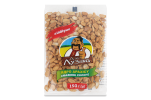 Ядро арахиса жареное соленое Дід Лузай м/у 150г