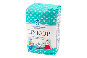 Сахар белый кристаллический Крижопільський цукровар м/у 1кг