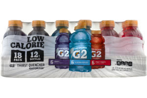 G2 Low Calorie Gatorade Thirst Quencher Variety Pack - 18 PK