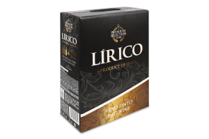 Вино Тінто червоне сухе 12,5% 3л т/п Ліріко