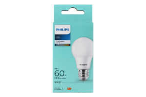 Лампа LED Philips 60W A60 E27 CW 230V FRND1PF/6DIS