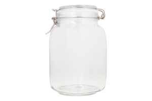 Банка д/зберігання 1,5л скло з бугельним замком KYYW447