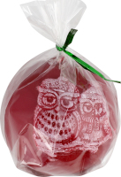 Свічка декоративна Сови куля 80*80мм Пако ІФ
