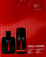 Набір подарунковий Red Codе Туалетна вода 100мл+Дезодорант 150мл спрейSTR8