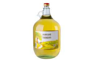 Вино 5л 10.5% белое сухое Trebbiano Rubicone бут