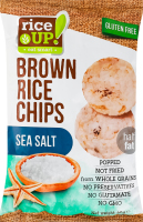 Чіпси Rice UP! з коричневого рису з морською сіллю