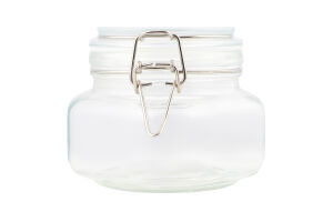 Банка д/зберігання 500мл скло з бугельним замком KYYW454