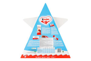 Адвент-календар Kinder Зірка з шок цукерк асор МД*