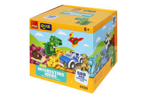 Конструктор Цікаві ідеї 500елементів 0698