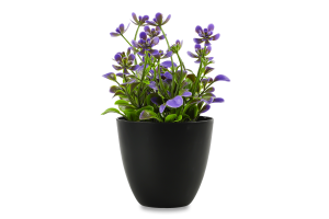 Вазон декоративний з польовими квітами 16*15*15см в асортименті BMG