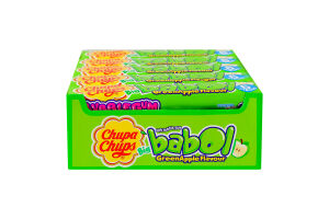 Гумка жувальна зі смаком зеленого яблука Big babol Chupa Chups м/у 27.6г