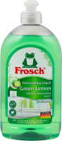 Рідина д/миття посуду Зелений лимон 500мл Фрош