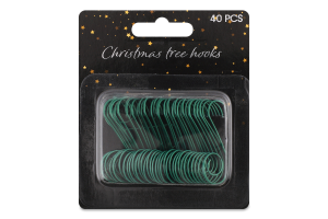 Гачки д/ялинкових прикрас 40шт артCAA920920