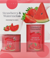 Набір Strawberry&Watermelon Крем-гель д/душу 250мл+Крем-баттер д/тіла 150мл Liora