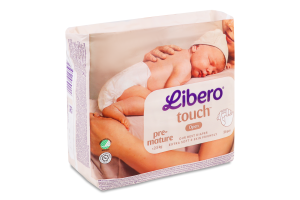 Підгузники Тач Прематер 0-2,5кг 24шт Ліберо