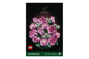 Конструктор для взрослых от 18лет №10374 Bouquet of pink roses Botanicals Lego 789эл
