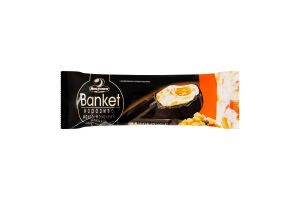 Морозиво 12% з комбінованим складом сировини з підваркою Манго-молочний шоколад Banket Ласунка м/у 90г