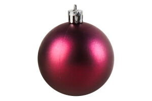 Прикраса ялинкова Куля пластикова 6см асорт 952074