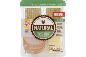 Oscar Mayer Natural Honey Smoked Turkey Breast, Asiago Cheese and Whole Wheat Crackers