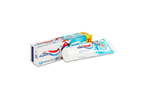 Паста зубная для детей 6-8лет Большие зубки Paw patrol Aquafresh 75мл